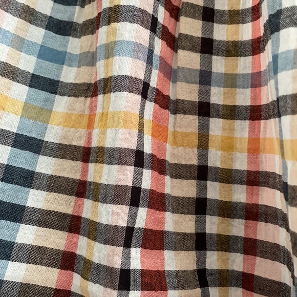 Loft plaid tiered cami xs - Picture 6 of 7